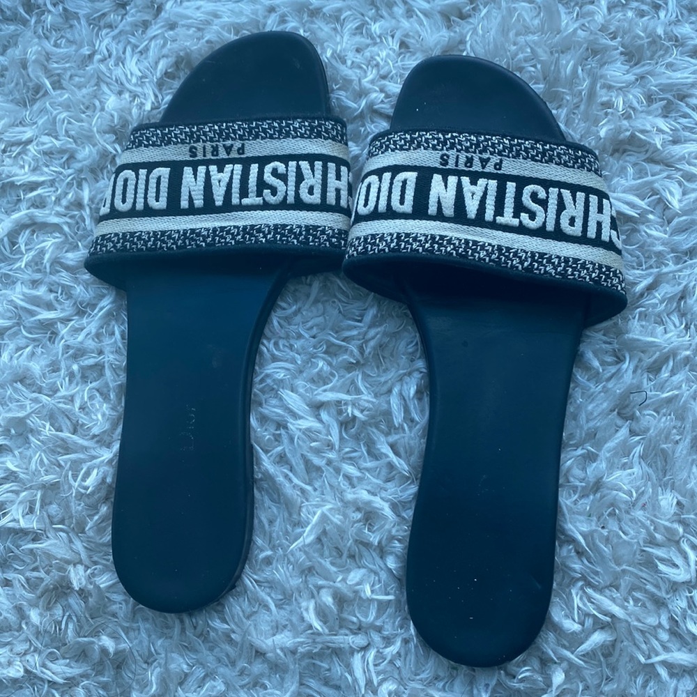Authentic christian dior sandals sz 38.5
